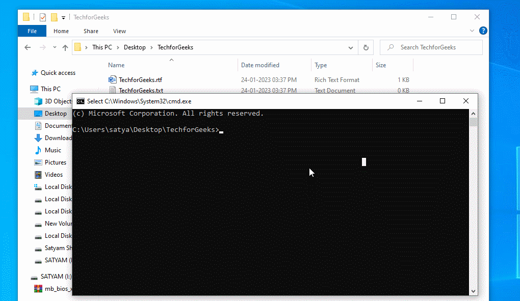 hide files in windows using cmd tg 2